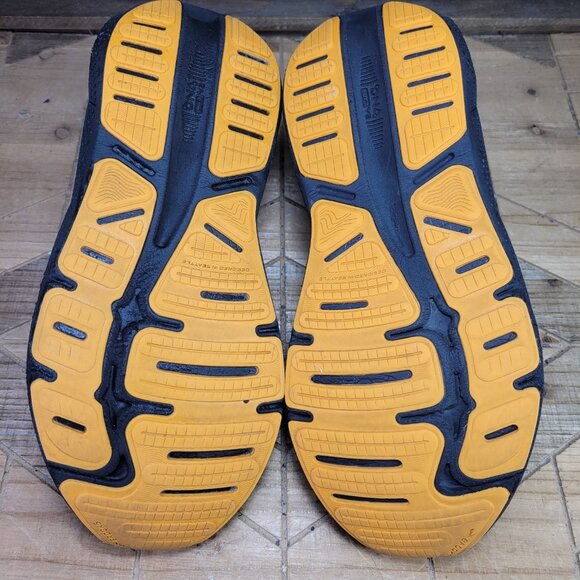 Brooks Ghost Max Shoes Mens 7.5 Black Orange Cloud Blue Daily Road Race Running - Picture 8 of 11